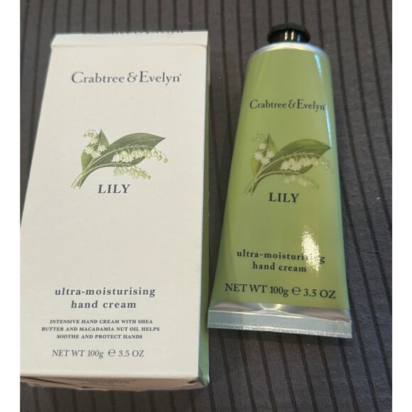 Crabtree & Evelyn Lily Hand Therapy 3.5 oz New Sealed Lotion Boxed Cream - Picture 1 of 4